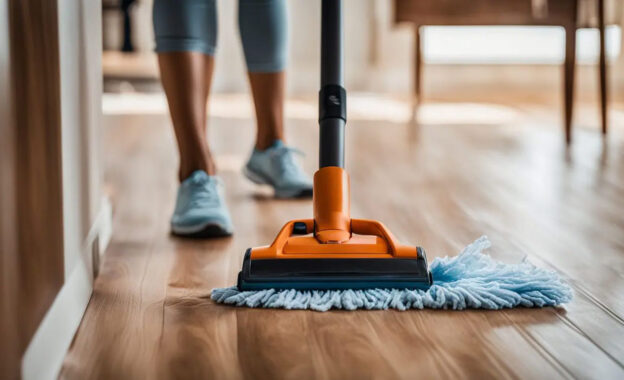 cleaning hardwood floors